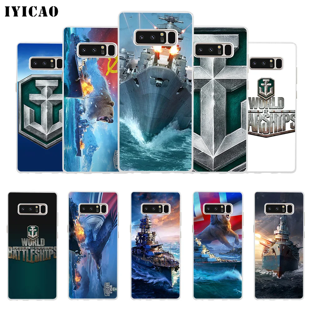 IYICAO World Of Warships Мягкий силиконовый чехол для телефона Samsung A5 A6 Plus A7 A8 A9 J3 J5 J7 Note 8 9 из