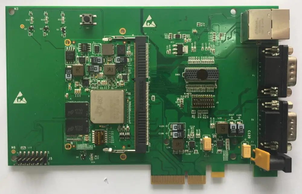 US $369.99 For TMS320C6657 development board PCIE interface facilitates evaluation of test import