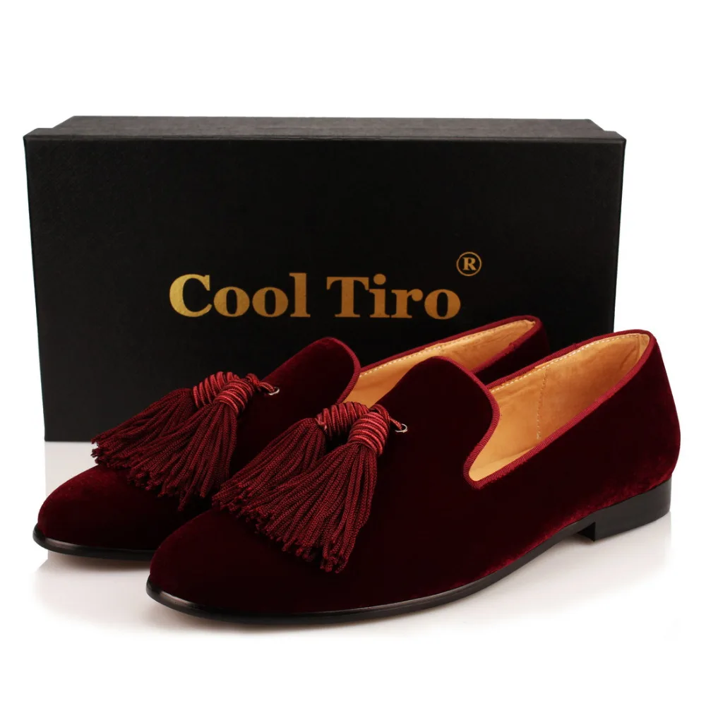 velvet slippers Tassel (8)