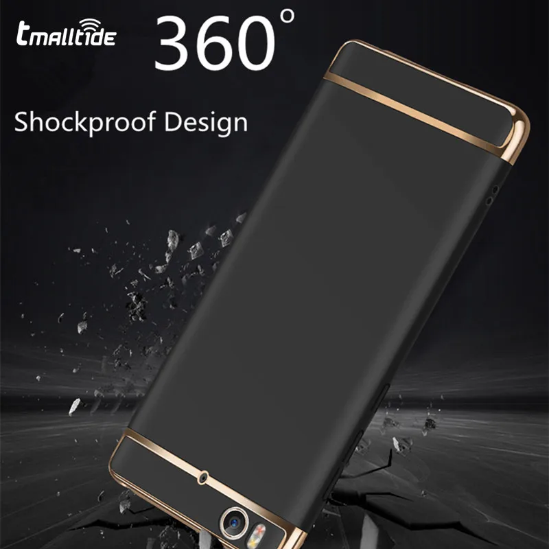For Xiaomi 5 Case Hard PC Removable 3 in 1 Capa for 5s Plus Back Cover Shockproof Shell Bags Xiaomi5 | Мобильные телефоны и