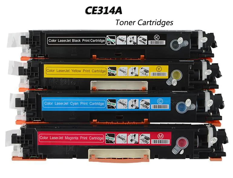 

Compatible CE314A toner cartridge CE314A For Canon LBP7010C/7018C for HP M176n M177fw m175a M175nw M275nw 126a CP1025 CP125NW