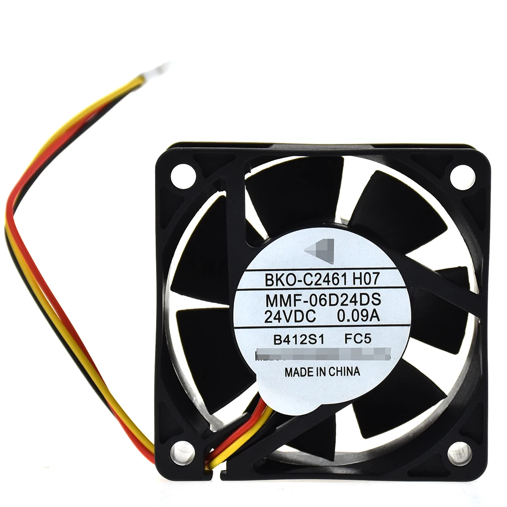 Процессорный кулер мастер вентилятор радиатора для Mitsubishi BKO C2461H07 MMF 06D24DS FC5 24V 0.09A