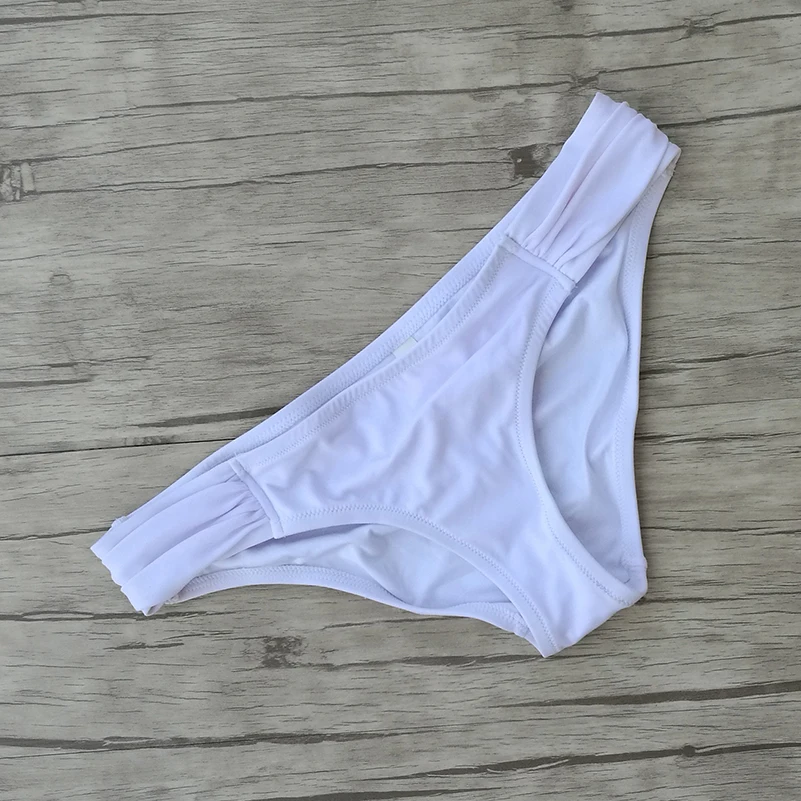 Women Bikini Bottoms Summer Sexy Secret Cheeky Printing Swimwear Biquini Swim Suit Blue Black Brazilian Bikinis Bottom