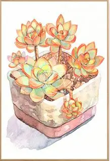 MaHuaf-A2005 Nordic decoration painting coloring by numbers flowers modern wall acrylic picture for living room 