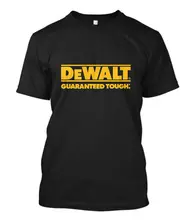 

2018 Fashion New Dewalt Power Tools Logo Short Sleeve Men's Black T-Shirt Size Casual Short Sleeve Shirt Tee