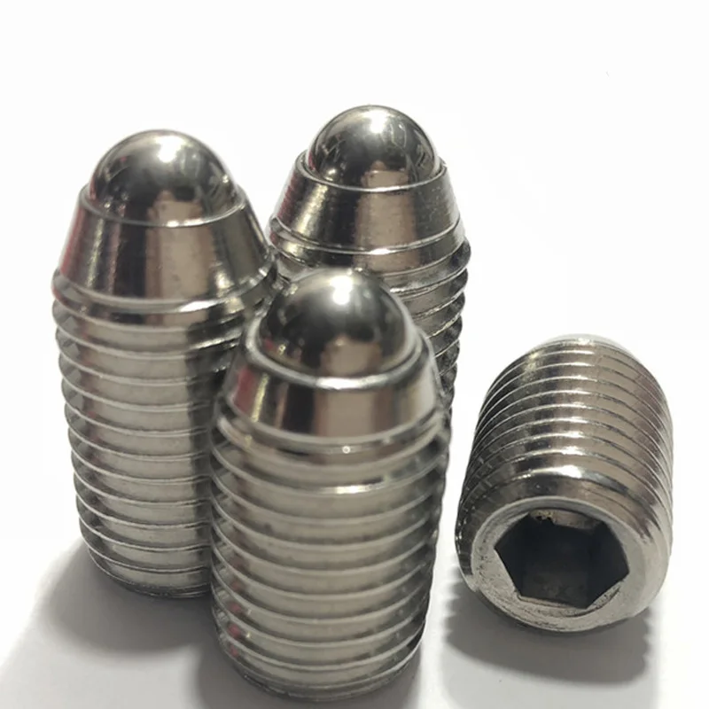 10pcs M3 stainless steel nut wave bead screws positioning beads spring