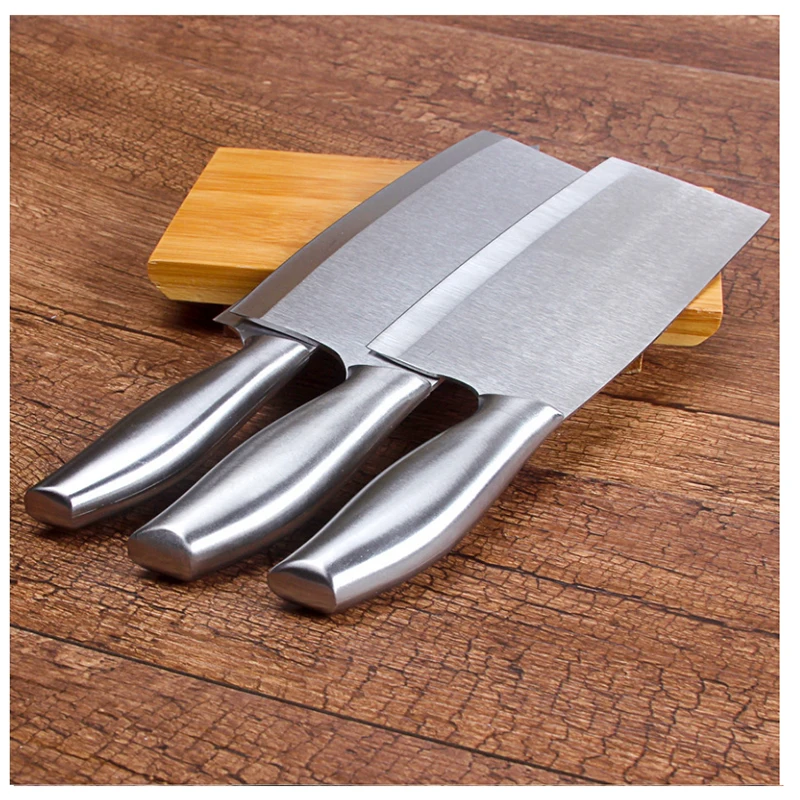 Нержавеющая сталь Кухня Набор ножей с магнитом держатель лезвий 3 шт./компл. ножи подарочный набор Кухня ножей шеф-повара набор