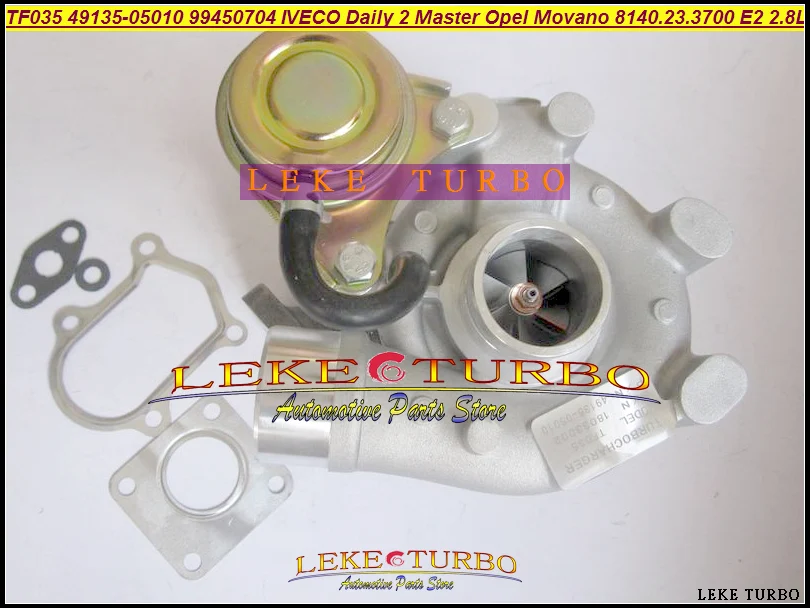 TURBO TF035 49135-05010 53149886445 53149706445 Turbocharger For IVECO Commercial Daily Master For Opel Movano 8140.23.3700 2.8L (5)