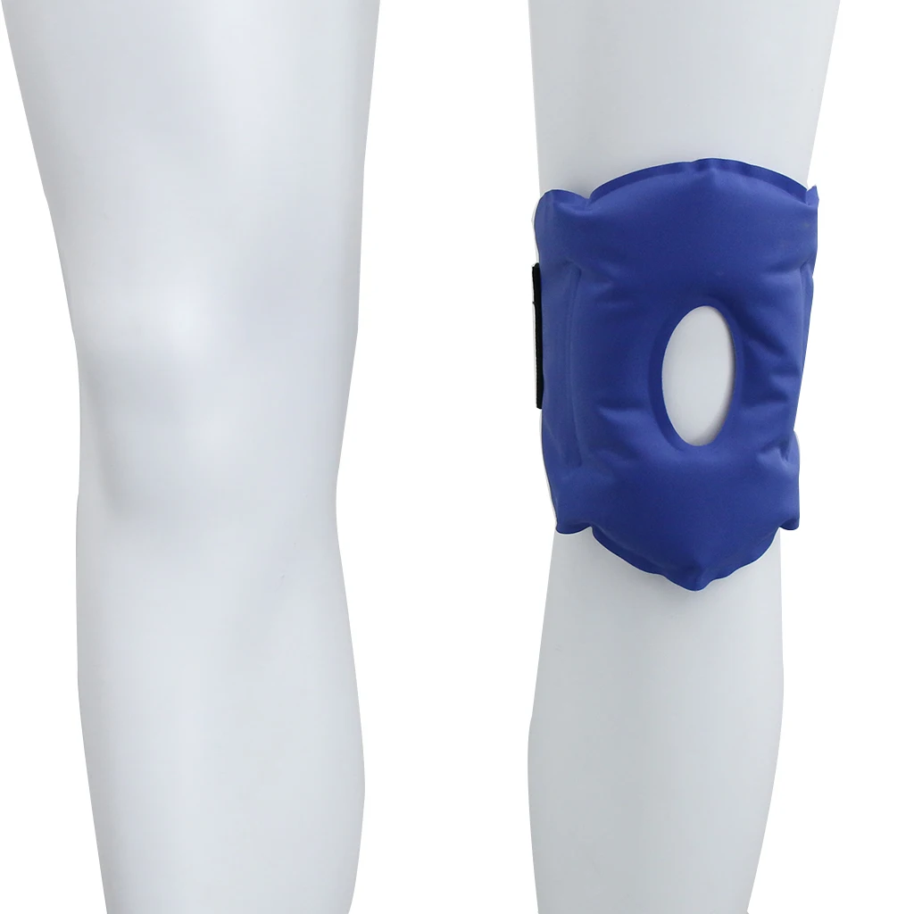 4 Pieces Knee Hot Pack Wrap Gel Ice Bag Cold Knee Brace With Strap Injury Swelling