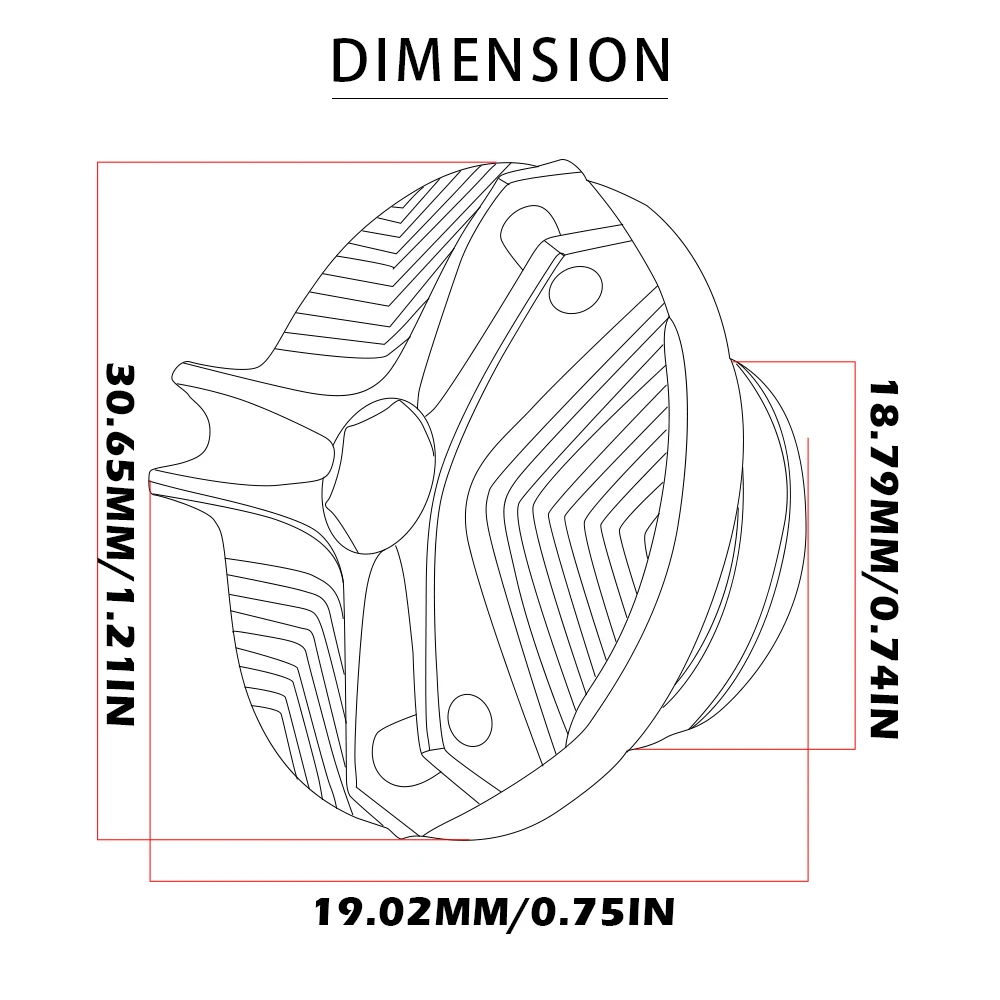 Для Honda Rebel 300 500 CMX 250 CA125 450 M20 * 2 5 мотоциклетная CNC алюминиевая масляная крышка болта