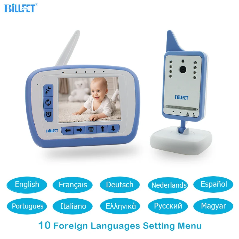 

BILLFET Video Radio Baby Monitor with Camera Night Vision Baby phone Monitor Camera bebe VOX Video Nanny Baby Sleeping Monitor