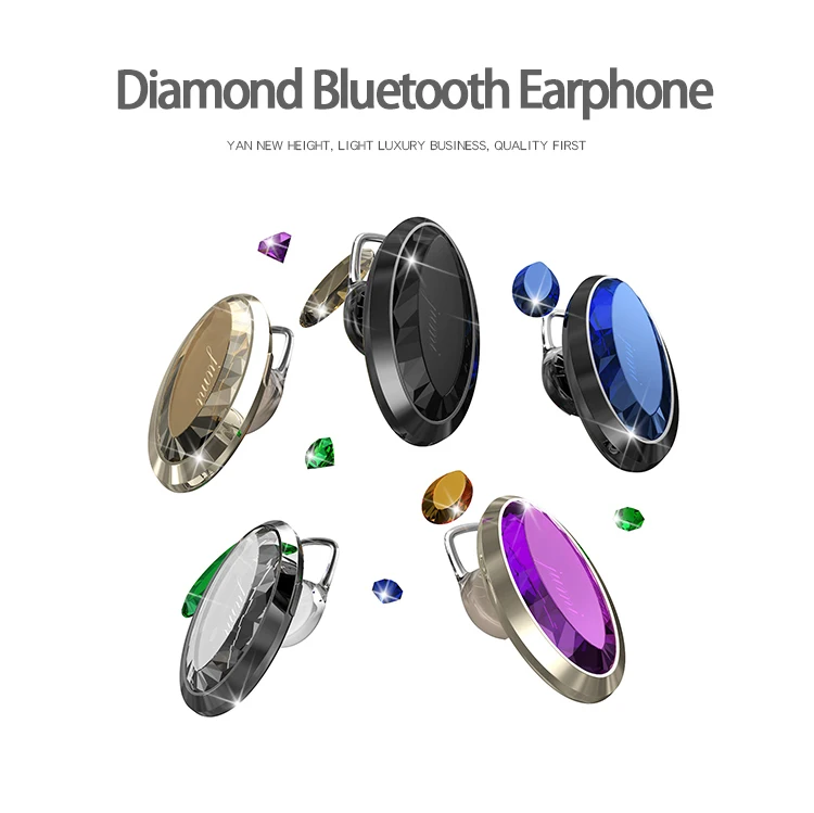 XLSTO NEW mini Bluetooth earphone gem for wome earphones stereo Business Bluetooth4.1 headset fashion Earplugs for iPhone xiaomi (1)