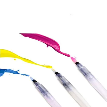 

3-Piece Water Brush Pen Set White