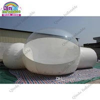 Famaily Backyard Inflatable Show House Transparent Inflatable Bubble Camping Tent With Double Rooms 2