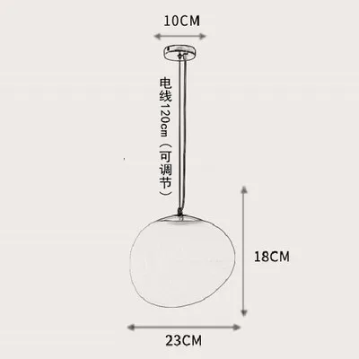 E27скандинавский Глобус подвесной светильник s белый стеклянный шар подвесной светильник блеск подвесной кухонный светильник закрепленный светильник ing lamparas colgantes - Цвет корпуса: B
