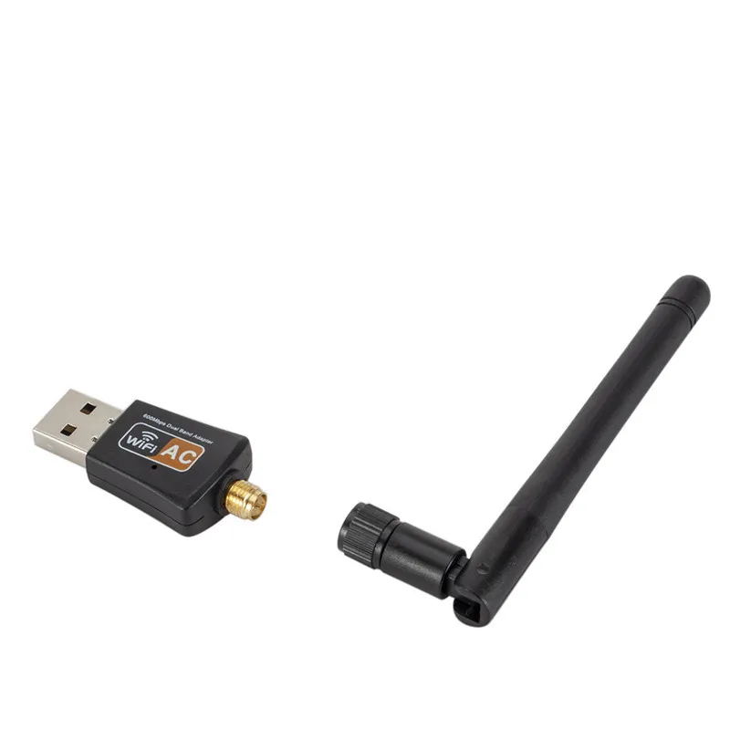 Creacube 600M USB WiFi двухдиапазонный 802.11AC беспроводной wifi адаптер 2 4G 5G дБ антенна