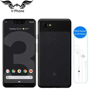 Перейти на Алиэкспресс и купить Оригинальный Абсолютно Новый Google Pixel 3 XL мобильный телефон Глобальная 4 Гб 64 Гб Snapdragon 845 Восьмиядерный 6,3 дюйма Android 9,0 NFC 4G LTE телефон
