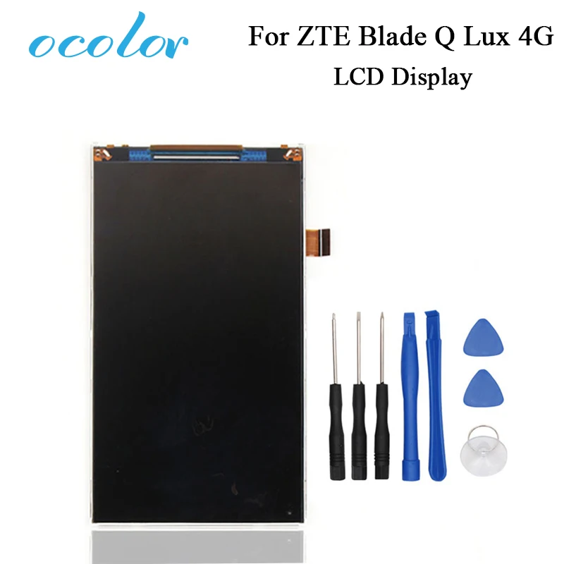 Ocolor для zte Blade Q Lux 4G ЖК-экран Идеальный Ремонт Запчасти мобильные телефоны