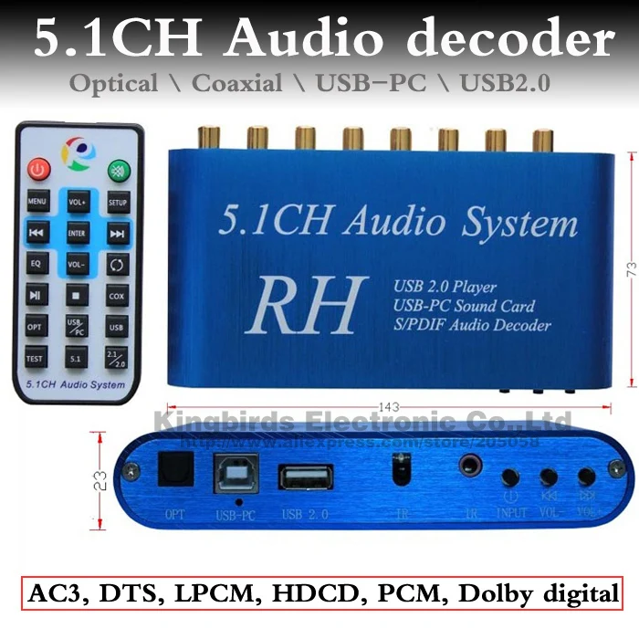 Mpeg/ac3/dts/lpcm Audio Decoder