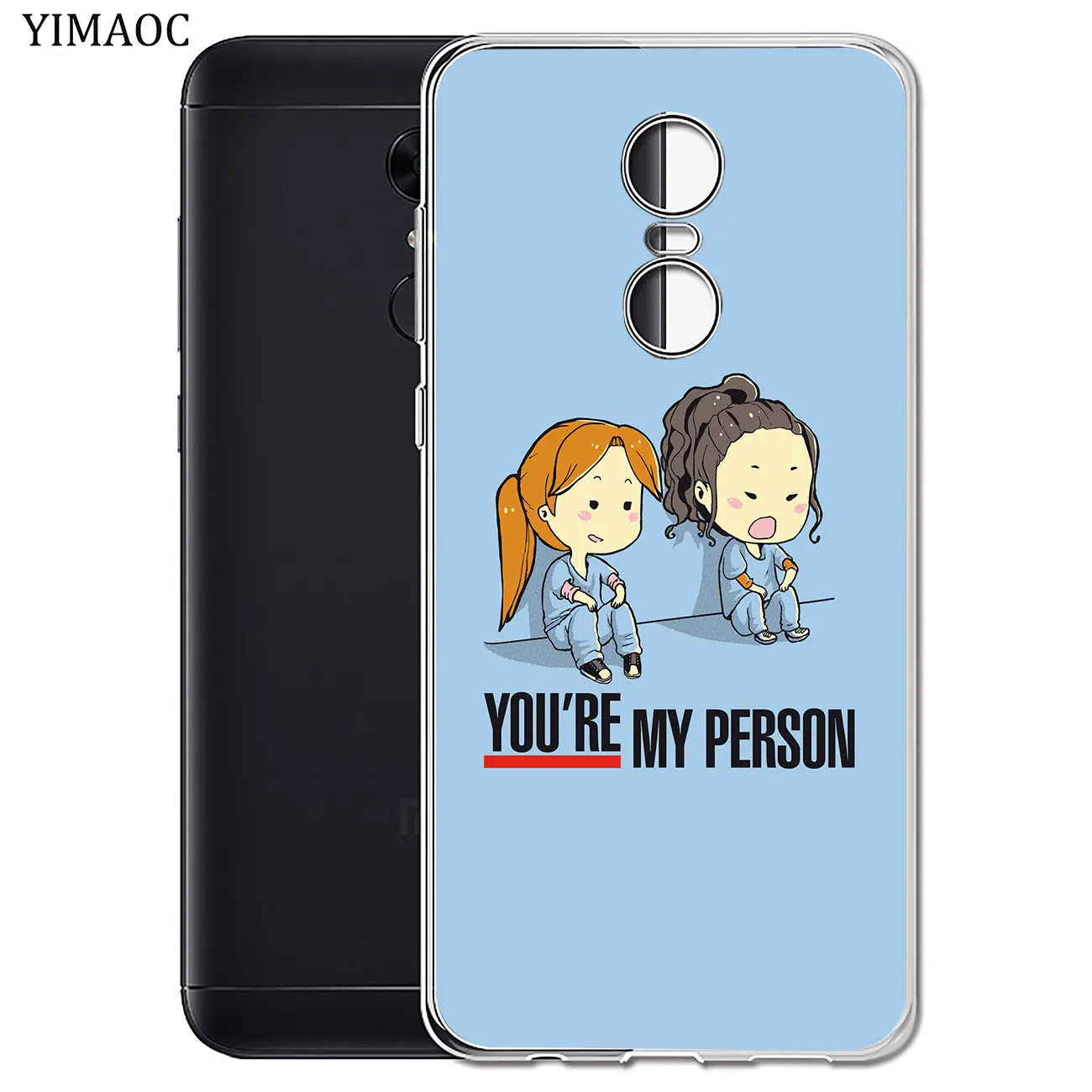 Мягкий силиконовый чехол YIMAOC You're My Person для Xiaomi Mi 9 9T CC9 CC9E A3 Pro 8 SE A2 Lite A1 pocophone f1 MiX 2S
