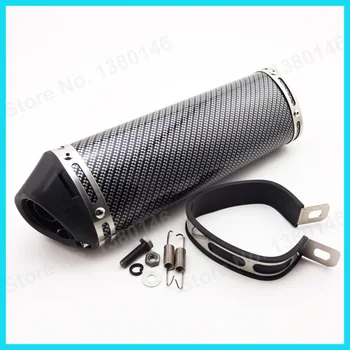

Exhaust Muffler Pipe 38mm With Removable Silencer for Dirt Bike/Pit Bike ATV Motorcycle Moped Scooter Motocross
