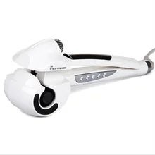 Wholesale New Automatic Titanium Hair Curler LCD Screen Display Hair Curler With Steam Spray Hair Care Styling Tool Curling Iron