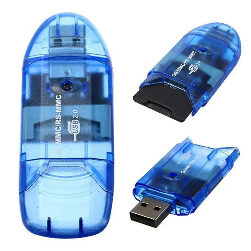 

None High Speed Mini Micro SD T-Flash TF SDHC USB 2.0 Memory Card Reader Adapter r20