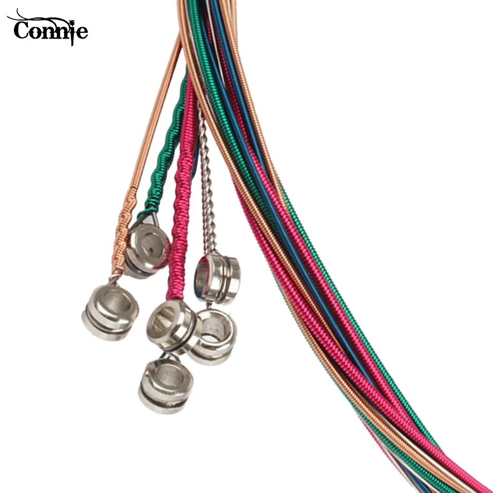 Connie Classical Guitar Strings Alloy Acoustic Guitar String Gold Pure Colorful Strigning For Guitarra Bass Parts & Accessories Connie Classical Guitar Strings Alloy Acoustic Guitar String Gold Pure Colorful Strigning For Guitarra Bass Parts & Accessories