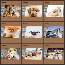 Mairuige милый щенок коврик для мыши животное коврик для компьютерной мыши игра натуральный резиновый коврик для мыши