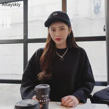 Бейсбол шапки Для женщин вышивка письма один простой универсальная уличная Регулируемый Мода мягкие Snapback Для женщин s высокое качество шик