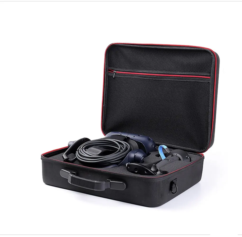 Новейший жесткий чехол EVA для путешествий для htc Vive Pro VR аксессуары для гарнитуры виртуальной реальности сумка для переноски защитная коробка для хранения(квадратный чехол