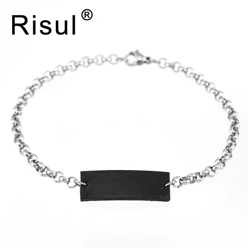 Фото Risul женский свободный браслет ID Кожа бар cicret ROLO серебряные цветные браслеты из