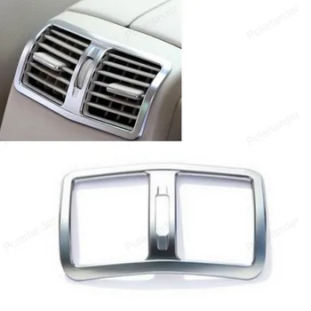 

ABS Chrome Interior Armrest Rear Air Conditioning Vent Outlet Cover Trim decorative frame for Benz W212 E Class 2013+