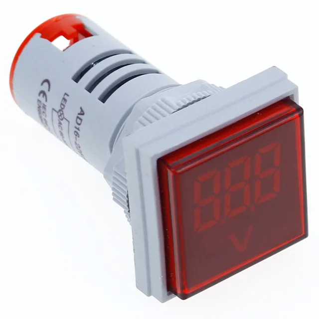 Red Voltage Meters
