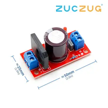 

Rectifier Filter Power Board 3A 8A Rectifier with Red LED Indicator AC Single Power to DC Single Source Board
