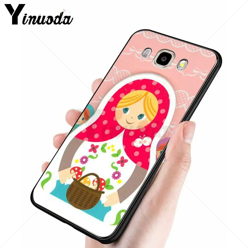 Cute Russian Dolls Pattern Matryoshka