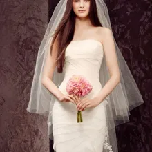 Пальца короткие завеса 1.2 X 1.5 м простой мягкого фатина кружева аппликации люкс румяна сетки шиньоны фата LD1633