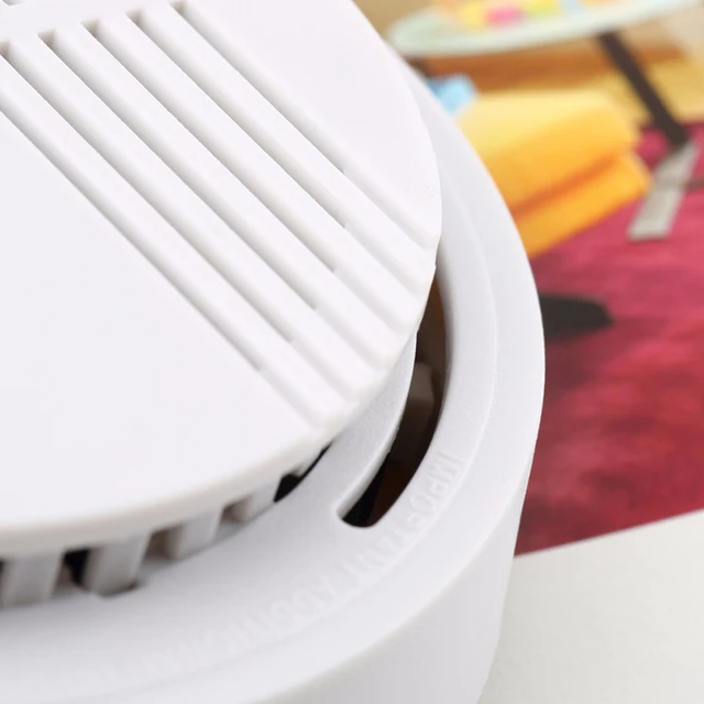 Smoke Detector Fire Alarm Monitor Home Security System for Family Guard Office Building Restaurant Hazardous Gas Detector