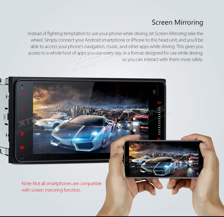 Top XTRONS 9" Android 9.0 Car Multimedia Stereo Player For Toyota RAV4 Corolla Prado Plug Play Design Radio GPS WIFI TPMS OBD NO DVD 9