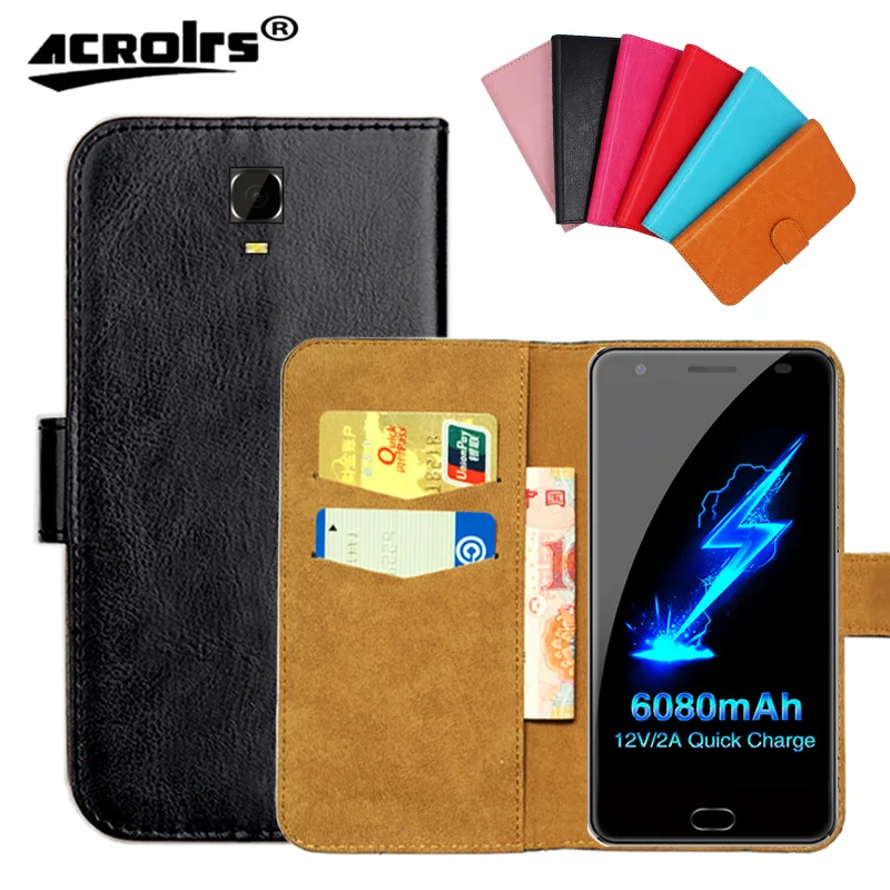 

Hot! Oukitel K6000 Plus 4G Case, 5.5" 6 Colors High Quality Leather Exclusive Cover For Oukitel K6000 Plus Phone Bag Tracking
