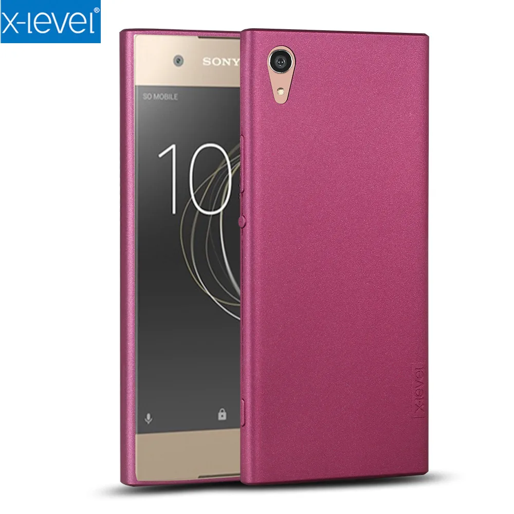 X-Level Guardian Мягкий матовый ТПУ чехол для Sony Xperia XA2 скраб двух Sim-карт задняя крышка