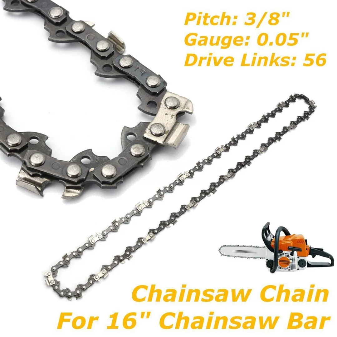 Buy 16" Chainsaw Saw Chain Blade Pitch 3/8"LP 0.050