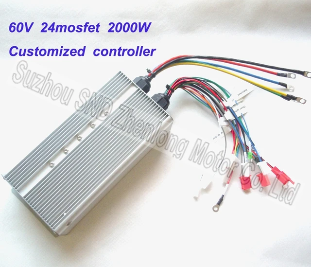BLDC 60V 2000W 24mosfet motor controller for electric vehicle