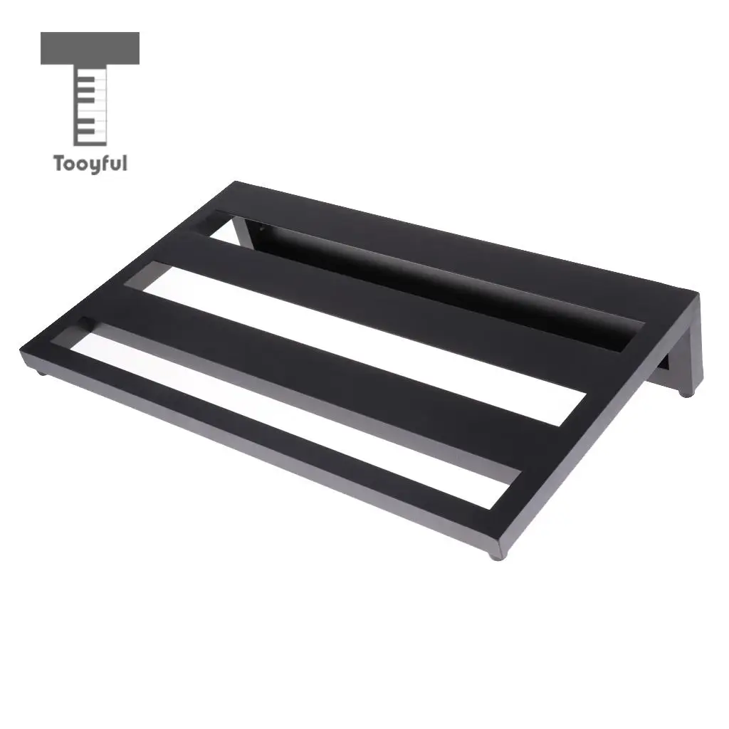 Portable Aluminum Guitar Effect Pedalboard with Gig Bag for Guitar Parts Accessories