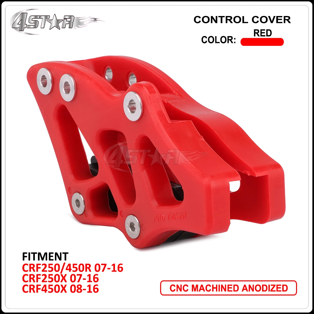 

New Plastic Chain Guide Guard Sprocket Guard Protector For HONDA CRF250R CRF450R CRF250X CRF450X Motorcross Dirt Bike