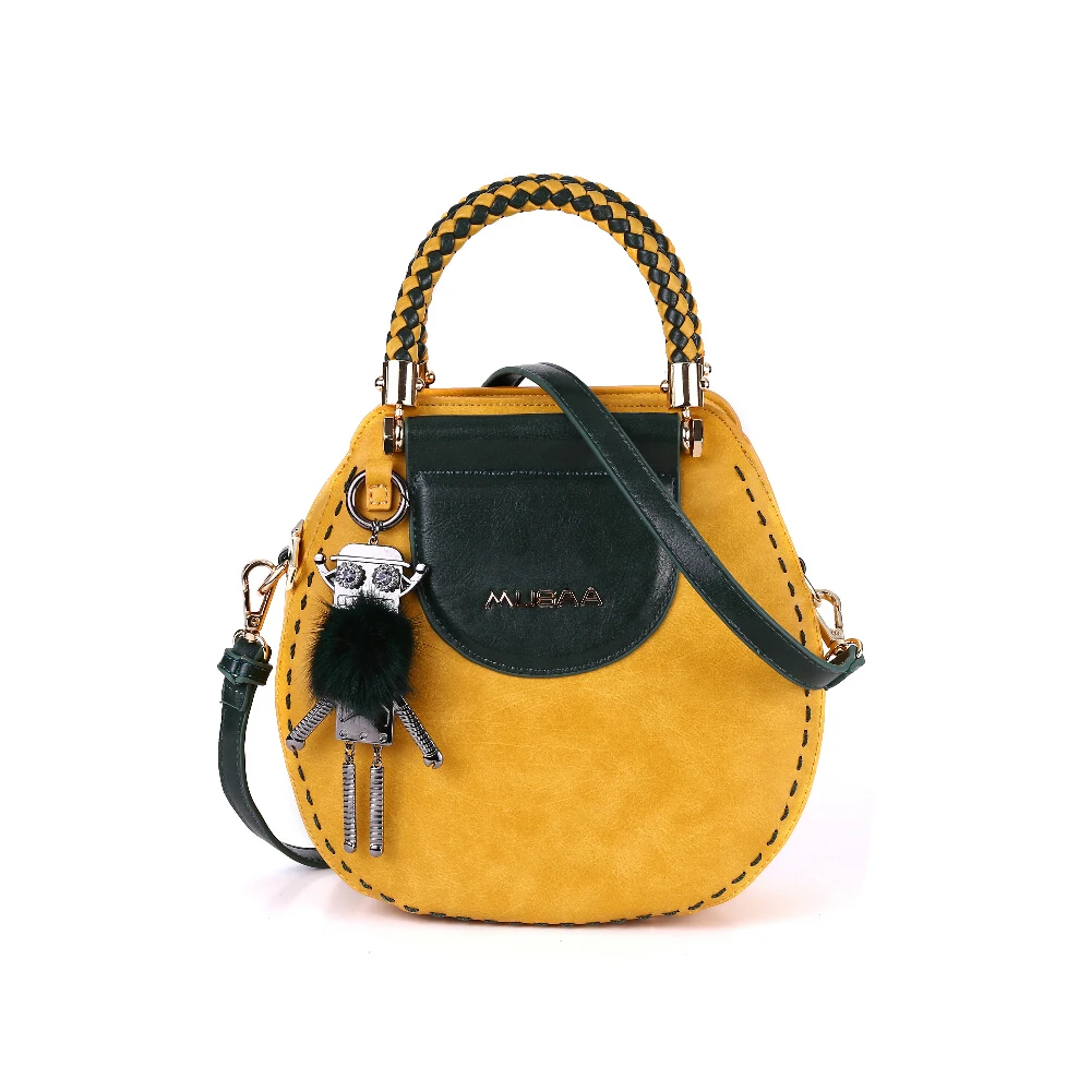 

Women Handbag Sac A Main PU Leather Crossbody Bags for Women 2018 Fashion Yellow Shoulder Bag Tote Female Handbags