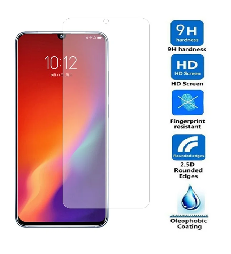 

Tempered Glass for Lenovo K6 Enjoy K9 K5 Note K5 Play K320T 2018 Screen Protector Film Cover For Lenovo Z6 Pro A5S Z5S