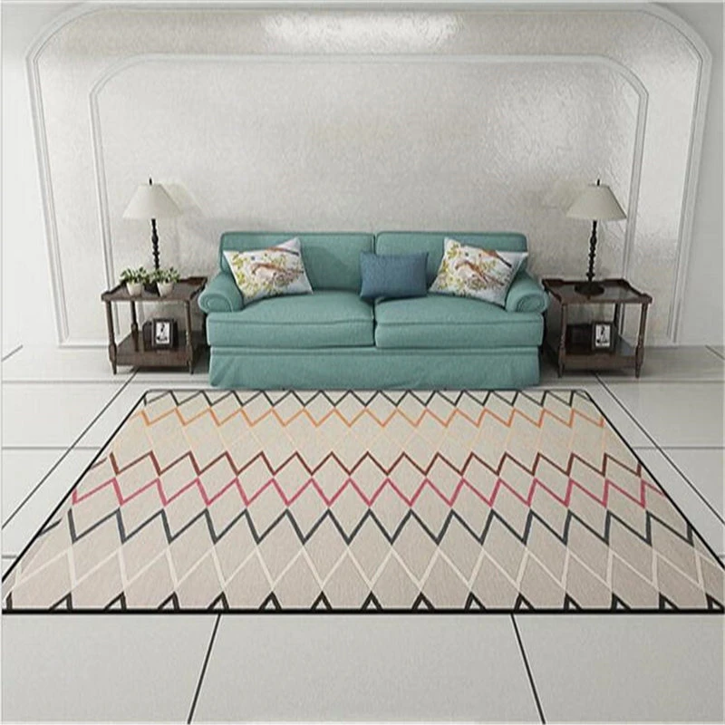 AOVOLL ковры для гостиной 160X230 см большой скандинавский стиль мягкий коврик для спальни серый Современный домашний декор напольный коврик