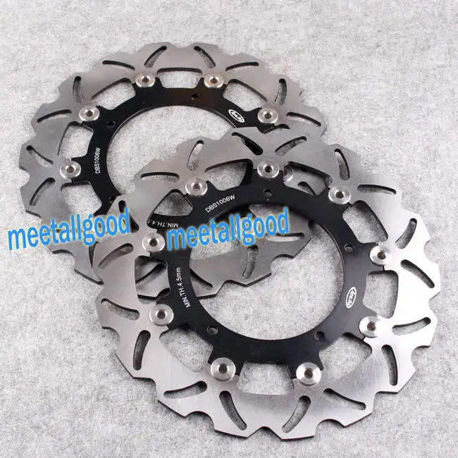 

Carbon fiber Aluminum Front Brake Disc Rotor  FZ6 600 2004-2008 FZ6 Fazer 600 S2 600 MT03 660 Motorcycle brakes