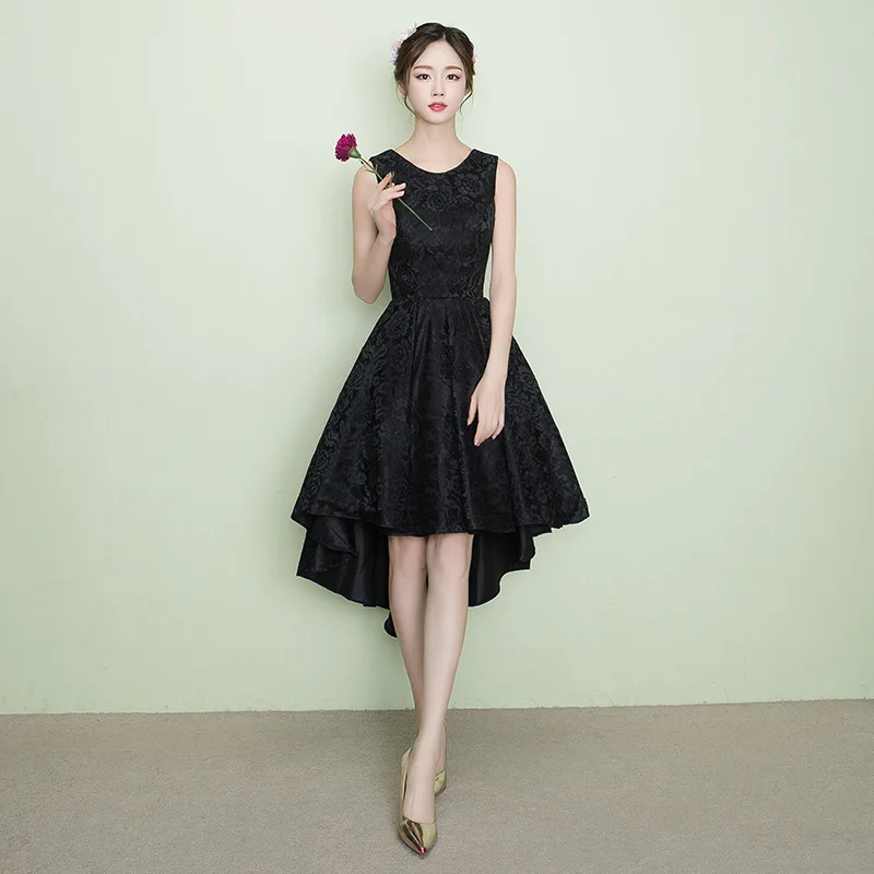 korean black gown